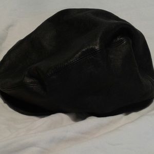 Leather Flat Cap